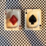 Cenicero Ceramica Cartas