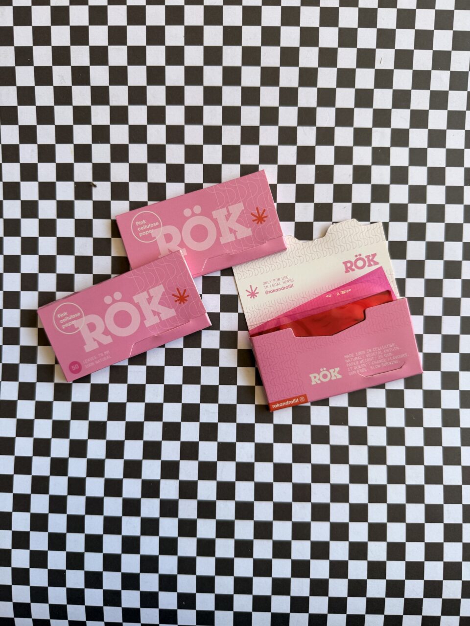 img_4676 Seda Celulosa Pink Rosa Color Rok 78mm - Imagen 1